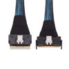 Picture of chenyang PCI-E 5.0 Mini Cool Edge IO MCIO 74Pin to SFF-8654 8i 74Pin Slimline SAS 4.0 24 Gbps Extension Cable 50cm