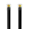 Picture of NECABLES 2Pack RJ12 Cable 15ft Phone Cord RJ12 6P6C Male to Male Straight Wired for Both Data and Voice Use Black - 15 Feet
