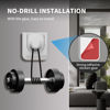 Picture of Blink Mini 2 No Drill Wall Mount Bracket for Blink Mini 2/Blink Outdoor 4/Blink Indoor Camera,No Screw Adhesive Blink Camera Mount for Blink Indoor Outdoor Camera 3Pack (Camera Not Included),White