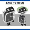 Picture of Waterproof Case for Gopro Max Action Camera, Underwater Diving Protective Housing 30M with Bracket Accessories
