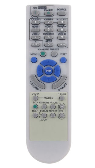 Picture of RD-472E Replace Remote Control fit for NEC Projector P502H P452H P502W P452W P554U P474U P554W P474W P604X P603X NP-P554U NP-P474U NP-P554W NP-P474W NP-P604X NP-P603X NP-P502H NP-P452H NP-P502W