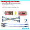 Picture of WWZMDiB 2Pcs FT232RL 3.3V-5V FTDI Mini USB to TTL Serial Converter Adapter Module for Arduino