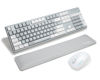 Picture of RECCAZR Wireless Keyboard and Mouse Combo with Wrist Rest, 2.4G Full-Sized Keyboard and Mouse Cordless, 3 DPI Adjustable Silent Mouse, Dual-System Keyboard for Computer/Laptop/Windows/Mac