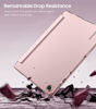 Picture of TiMOVO Case for Samsung Galaxy Tab A9+/A9 Plus 11" 2023, Slim Soft TPU Translucent Frosted Back Protective Cover for Galaxy Tab A9+ Tablet SM-X210/X216/X218, Auto Wake/Sleep, Rose Gold