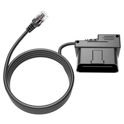 Picture of OBD Power Cable for Radar Detector,OBD to RJ11 Radar Detector Cable,OBDII Radar Detector Charger Cable,Compatible with Escort MAX 360 Passport Unide R1/R3 Beltronics Radenso XP etc Radar Detector