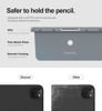 Picture of Dracool for Apple Pencil Pro/Apple Pencil 2nd Generation Pencil Holder Compatible with Magic Keyboard, Smart Folio, and Other Magnetic Cases for iPad Pencil Case 6.53 inch - Gray