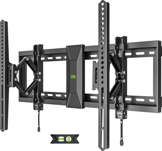Picture of USX Mount Advanced Tilt TV Wall Mount for Most 42-90 inch TVs with 7.18” Arm Extension, TV Mount with Quick Lock Design, Wall Mount TV Bracket Up to 24'' Studs, VESA 600 x 400mm and 120lbs