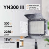 Picture of YONGNUO YN300 III YN-300 III LED Video Light Panel Adjustable Color Temperature Bi Color 3200K-5600K Black