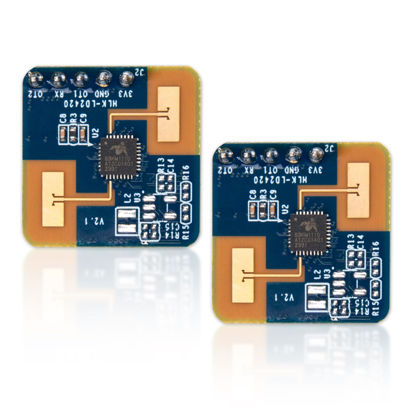 Picture of ZORZA 2Pcs Smart LD2420 24GHz mmWave Radar Sensor Module Human Presence & Motion Detection Module Low Power 50mA 3.3V Serial & IO Level Output for Advanced Home Automation
