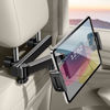 Picture of OATSBASF Car Tablet Headrest Holder-Stretchable Mount Backseat Fit iPad Car Mount Holder Super Stable Car Tablet iPad Holder Back Seat for Kids Fit Thick Case Road Trip Essentials Fit 4-12.9" Devices