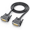 Picture of JUXINICE D-Sub 26 Pin Cable Double Shielded, DB26 Male to Male Cable 5FT, 26 Pin Extension Cable- 3 Rows 26 pin Connector Cable Black 5'