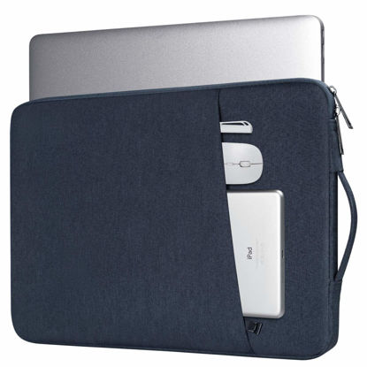 Picture of 17.3 Inch Laptop Bag, Waterproof Business Laptop Case for Dell Inspiron 17 7000 5000 3000/Dell G3, Acer Aspire 5 7/Acer Aspire E17/ Acer Predator Helios 300 PH317, MSI GF75 Sleeve Case(Blue)