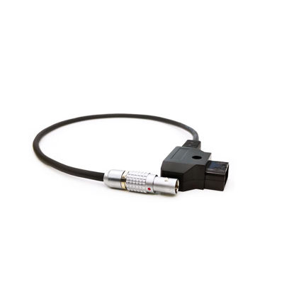 Picture of D-tap to 0B 2-Pin Male Flexible Power Cable for Teradek SmallHD ARRI RED Form Gold Mount/V-Mount Dtap