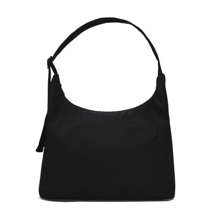 Picture of Large Nylon Shoulder Bag with Adjustable Quilted Strap - Fits 13" Laptop, Interior Zip Pocket