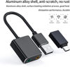 Picture of KLJ USB Audio Adapter, USB Type-A，USB Type-C,Plug and Play No Drivers Needed，Suitable for Windows, Mac, Linux, PC, Laptop, Desktop, PS4，handset