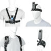 Picture of vgsion Accessory Kit for Insta360 - Camera Chest Strap Mount for Insta360 X4, Camera Head Strap for Ace Pro 2, Camera Wrist Strap for Insta360 X3 & Backpack Clip Mount for GoPro