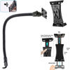 Picture of LycoGear Heavy Duty 24" ELD Floor or Drill Base Tablet/Smartphone Mount w/Universal Holder | Easy Install | Fits iPad Galalxy Tablets and iPhone Smartphones (Includes 2nd Drill Plate Kit)