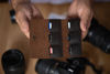 Picture of Leather SD SDHC SDXC Memory Card Case & Photo Cheat Sheet/Holder Storage for Photography Enthusiasts