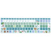 Picture of SANFORIN Keyboard Cover for HP Envy x360 15m-bp/bq /2020 2019 HP Pavilion 15/ HP Pavilion x360 15.6” Series/HP Envy 17 17.3" Series/HP Laptop 15t 17t 17-ca0011nr 17-by0040nr, Flamingo