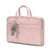 Picture of TAIKESEN Protective Sleeve Case Bag Compatible with MacBook Pro 16 Inch, 15.6 inch, HP, Dell, Acer Aspire, Asus Notebook, Computer Bag with Shoulder Strap,Pocket,Handle, Pink