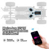 Picture of ThundrTunes Marine Powersport Bluetooth Amplifier Audio System with 2pcs Black Speakers, Class D 60W x 4 CH, Switch Mount, Suitable for Motorcycle, UTV, ATV, Boat