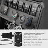 Picture of ThundrTunes Marine Powersport Bluetooth Amplifier Audio System with 2pcs Black Speakers, Class D 60W x 4 CH, Switch Mount, Suitable for Motorcycle, UTV, ATV, Boat