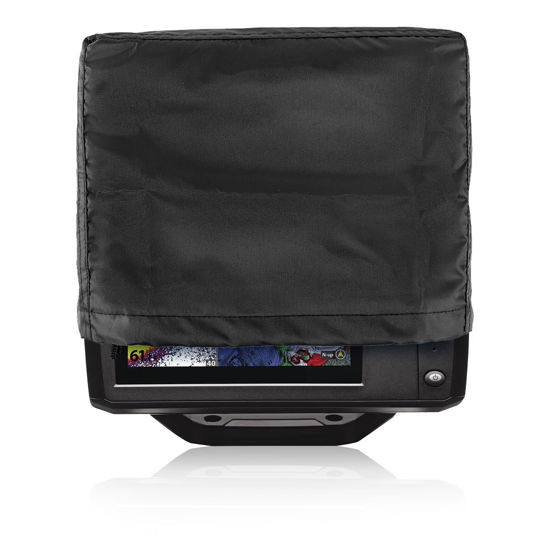 Picture of Fishfinder Cover,Depth Finder 210D Oxford Fabric Waterproof Sun Protection for 5 Inches Models,Protects Your Screen and Device from Sun and Adverse Weather Damage (5 Inches)