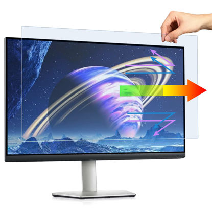 Picture of [2023 Newest] PYS 22 Inch Anti-Blue Light Screen Protector for Computer- Blue Light Blocking Screen Protector Filter, Anti-UV&Glare Eye Protection Filter Film for 16:10 Widescreen Monitor