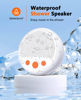 Picture of LENRUE Shower Speaker, Bluetooth Waterproof Speaker Wireless, Portable Speaker with Clear Loud Sound, Suction Cup, Lanyard, Ideas Gifts
