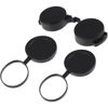 Picture of 10x42 Optics Binocular Caps,Eyepiece Cover Binoculars,Objective Lens Cap Binoculars,Objective Lens Caps Rubber Waterproof Binoculars Protective Covers