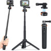 Picture of VRIG AC-04 20.1in Selfie Stick Tripod for Gopro -Claw Mini Extendable Tripod Stand Magnetic Suction Quick Release Vlog Accessories Handle for GoPro Hero 13 12 11 10 9 8 7 6 5/Max/DJI OSMO Action