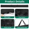 Picture of Vincreem 8 ft Pipe and Drape Bag Set Portable Backdrop Kit Carry Bag Upright Bag Crossbar Bag Pole Bag for Backdrop Pipe and Drape Stand Metal Backdrop Stand and Base Kits