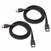 Picture of Cable Matters 2-Pack 6 Gbps Shielded eSATA Cable - 3 Feet