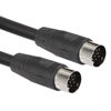 Picture of CERRXIAN DIN 13 PIN Male to Male Electrical Signal Control Cable, UL2919 OD9.0MM 13 PIN Extension Cable (M-M) (3m Black)