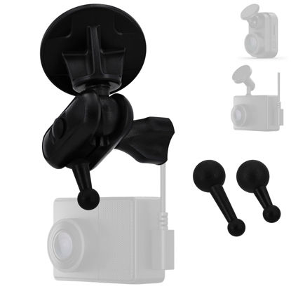 Picture of Triplinger for Garmin Dash Cam Mount 45 46 47 55 56 57 65W 66W 67W X110 X210 X310/Speak Plus Double Sided Adhesive Mount Holder Compatible with Garmin Dash Cam Mini/Mini 2/Min 3 Camera Sticky Mount