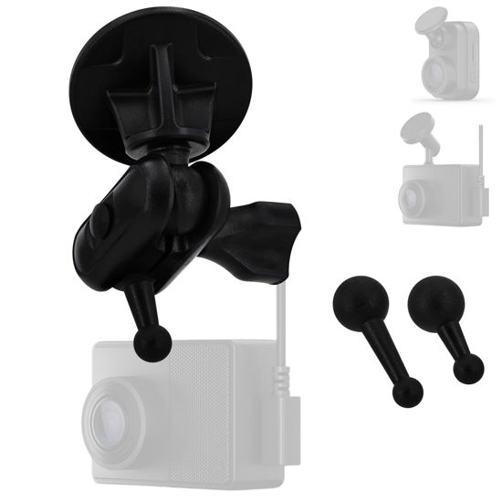 Picture of Triplinger for Garmin Dash Cam Mount 45 46 47 55 56 57 65W 66W 67W X110 X210 X310/Speak Plus Double Sided Adhesive Mount Holder Compatible with Garmin Dash Cam Mini/Mini 2/Min 3 Camera Sticky Mount