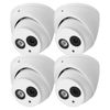 Picture of R-Tech 4-in-1 AHD/CVI/TVI/Analog Outdoor/Indoor Turret Dome Camera (4 Pack 2MP)