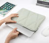 Picture of Voova Puffy 13 13.3 13.6 Inch Laptop Sleeve for Women, Cute Carrying Case and Cover with Accessory Pouch for MacBook Air 13 M1/M2, MacBook Pro 13, Surface Pro 9/8/7, 11.6-12" Chromebook, Mint Green