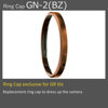 Picture of RICOH Ring Cap GN-2 (BZ) Bronze [Compatible Models: GR IIIx] [Bronze Color only for GR IIIx] [Replacement Ring Cap to Dress up The Camera] 30494