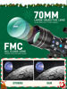 Picture of Telescope for Adults Astronomy, 70mm Aperture 300mm Focal Length Portable Astronomical Telescope for Beginners Age Over 8 Years Old with Wireless Remote Carry Bag Tripod, Space