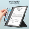 Picture of MoKo Stand Case for Kindle Scribe (2022 Released) - Premium Leather Trifold Stand Cover with Pen Holder, Auto Sleep/Wake for 10.2" Amazon Kindle Scribe 2022, Black