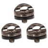 Picture of Danger Buddies Camera Tripod Adapter Ring - Quick Install/Release 1/4"-20 Neck and Wrist Strap Mount for Camera Slings and Securing Camera Lanyards - (3-Pack)