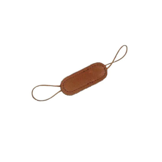 Picture of CAM-IN Genuine Leather Camera Finger Strap Belt for Ricoh GRII GRIII GR2 GR3 Brown