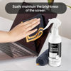 Picture of Screen Cleaner Spray - Large Bottle Computer Screen Cleaner, Cleaning Kit and Microfiber Cleaning Cloth for LCD LED OLED TV, Smartphone, iPad, Laptop, Computer, iPhone, MacBook (1 Pack)