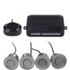 Picture of Frostory Car Reverse Backup Parking Sensor Radar System, Buzzer beeps, Detection Distance:30~150CM, Waterproof Sensors (22mm diameter 2.3M Cable) 4 Packs X60D (Grey)