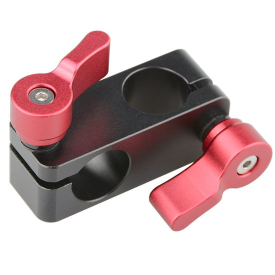 Picture of CAMVATE Right Angle Rod Clamp 15mm Rod 90 Degree Rotate for Video Camera DSLR Rig - 1101