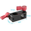 Picture of CAMVATE Right Angle Rod Clamp 15mm Rod 90 Degree Rotate for Video Camera DSLR Rig - 1101