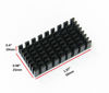 Picture of Easycargo 4pcs 25mm Heatsink, Cooler Heat Sink for Cooling LED IC Chips CPU GPU VGA (4pcs 50mmx25mmx10mm)