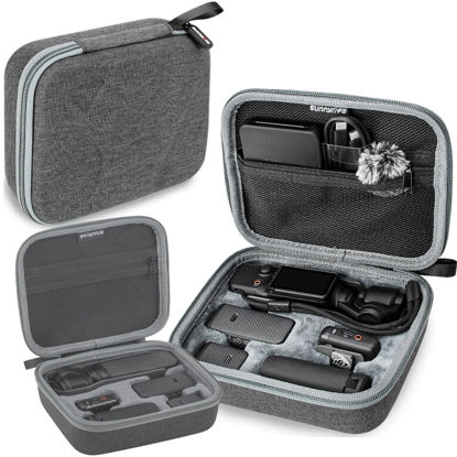 Picture of Honlyn Hard Carrying Case compatible with DJI Osmo Pocket 3/ Creator Combo, compatible with DJI Pocket 3 Accessories Portable, Osmo Pocket 3 Storage Case Carry Bag