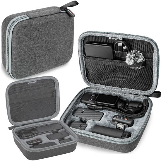 Picture of Honlyn Hard Carrying Case compatible with DJI Osmo Pocket 3/ Creator Combo, compatible with DJI Pocket 3 Accessories Portable, Osmo Pocket 3 Storage Case Carry Bag